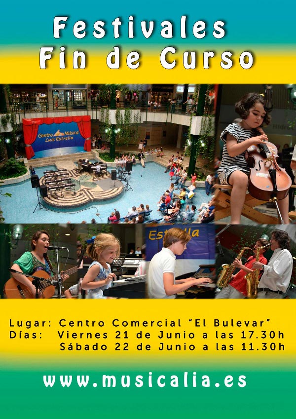 Festival Fin de Curso - Musicalia - Junio 2013